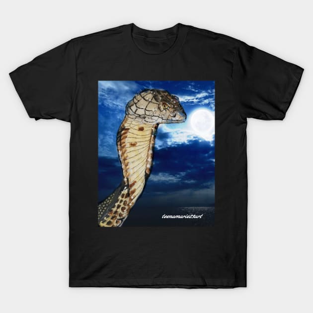 Snake T-Shirt by teenamarie23art